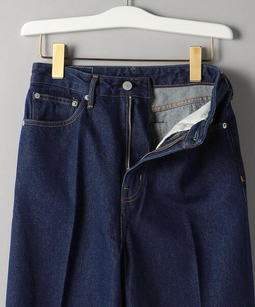 BEAUTY&YOUTH UNITED ARROWS（ビューティーアンドユースユナイテッドアローズ）の「コットンデニム ストレート パンツ -ウォッシャブル-（デニムパンツ・レディース・ネイビー/コバルトブルー・S/M）」の22枚目の写真