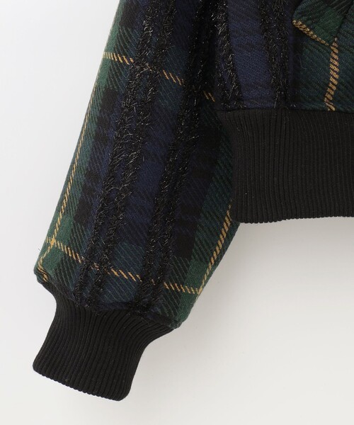 【新品未使用】モール チェック ブルゾン グレースコンチネンタル ダイアグラム Diagram（ダイアグラム）の「モールチェックブルゾン（ダウン