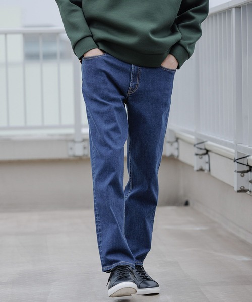 GLOBAL WORK（グローバルワーク）の「ビキャスタデニム/295620（デニムパンツ・メンズ・ブルー/ダークブルー/その他・MEDIUM/SMALL/LARGE）」の2枚目の写真