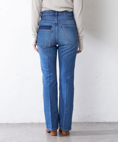 SHENERY（シーナリー）の「センタープレスデニムパンツ（デニムパンツ・レディース・ブルー・36/38）」の16枚目の写真