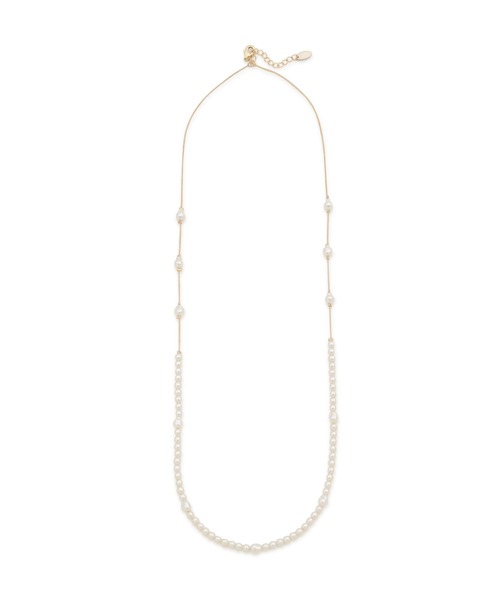 JILL by JILL STUART（ジルバイジルスチュアート）の「ロングパールネックレス（ネックレス・レディース・ゴールド・FREE）」の4枚目の写真