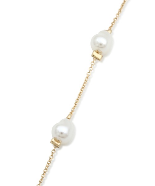 JILL by JILL STUART（ジルバイジルスチュアート）の「ロングパールネックレス（ネックレス・レディース・ゴールド・FREE）」の5枚目の写真