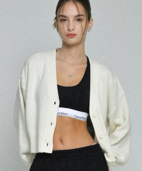 ALAND（エーランド）の「Midnight Move／LETTERING カーディガン  