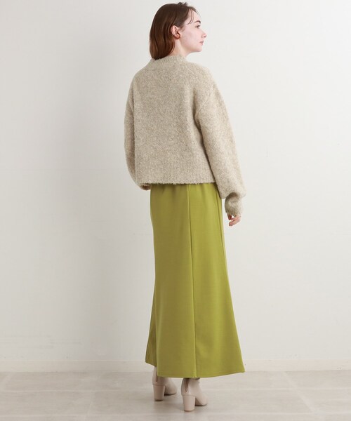 Cutie Blonde（キューティーブロンド）の「◆メランジハイネックニットプルオーバー（ニット/セーター・レディース・黄緑系/ピンク系/ベージュ/ブルー・00）」の11枚目の写真