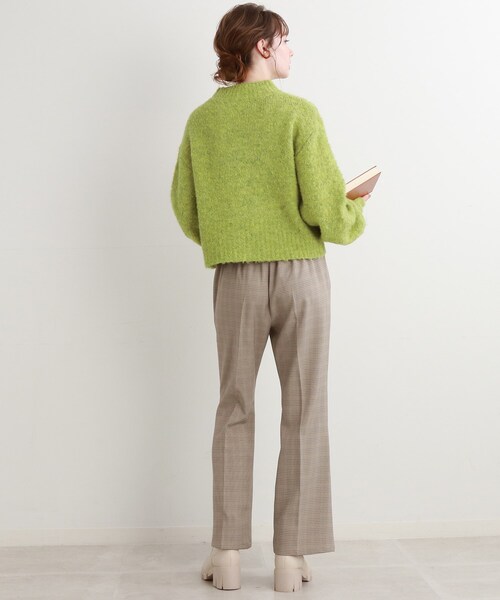 Cutie Blonde（キューティーブロンド）の「◆メランジハイネックニットプルオーバー（ニット/セーター・レディース・黄緑系/ピンク系/ベージュ/ブルー・00）」の18枚目の写真