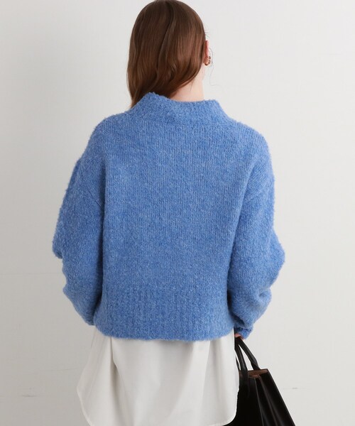 Cutie Blonde（キューティーブロンド）の「◆メランジハイネックニットプルオーバー（ニット/セーター・レディース・黄緑系/ピンク系/ベージュ/ブルー・00）」の22枚目の写真