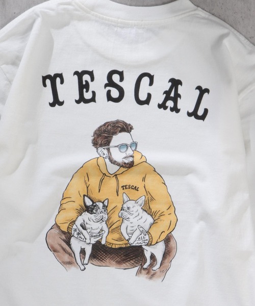 The Endless Summer(エンドレスサマー)の「TES MALIBU STAR LONG SLEEVE T-SHIRT / ロンT(Tシャツ/カットソー・メンズ・ミント/ホワイト・X-LARGE/LARGE/MEDIUM/SMALL)」の5枚目の写真