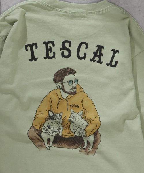 The Endless Summer(エンドレスサマー)の「TES MALIBU STAR LONG SLEEVE T-SHIRT / ロンT(Tシャツ/カットソー・メンズ・ミント/ホワイト・X-LARGE/LARGE/MEDIUM/SMALL)」の10枚目の写真