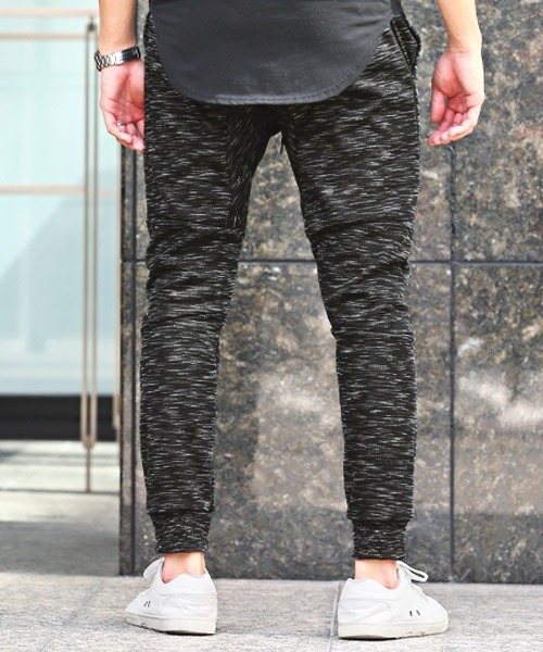 LUXSTYLE（ラグスタイル）の「防風フリース止水ZIPジョガーパンツ（スウェットパンツ・メンズ・ネイビー/杢グレー/チャコール/ブラック・XL/L/M）」の11枚目の写真