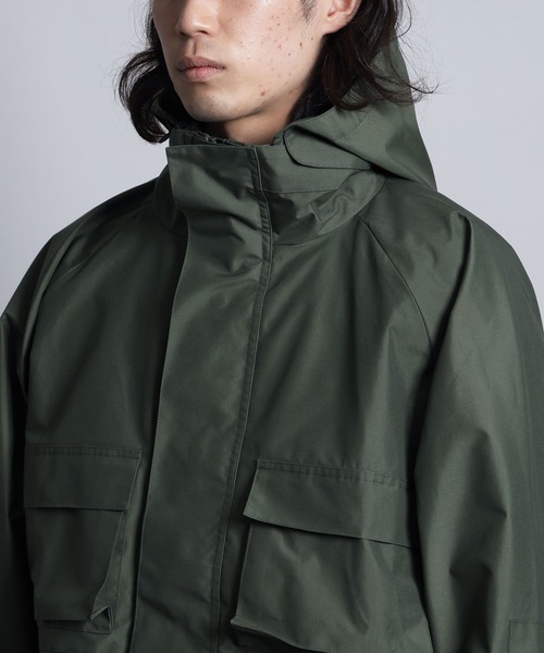 Pretty Green マウンテンパーカー レインジャケット ネイビー 3 AIMNAIM（エイムネイム）の「GEN1 RAIN JACKET 3レイヤー ミリタリー
