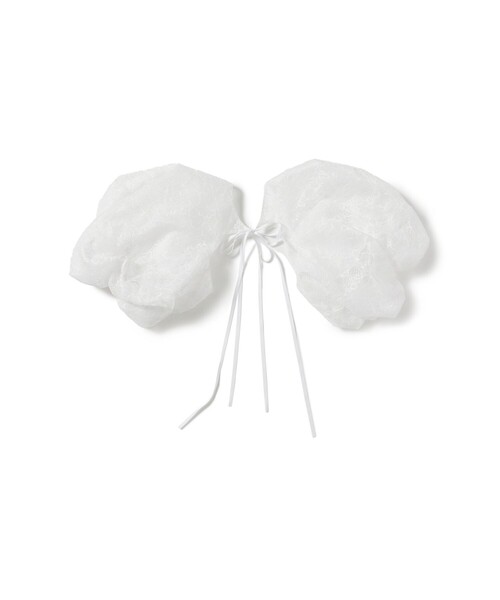 Ray BEAMS(レイビームス)の「MIYAO × Ray BEAMS / 別注 パフ スリーブ ボレロ(カーディガン/ボレロ・レディース・ホワイト・ONE SIZE)」の11枚目の写真