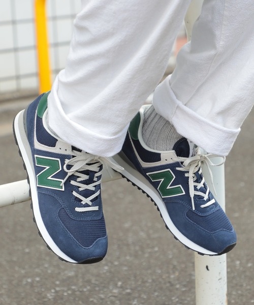 NEW BALANCE(ニューバランス)の「【NEW BALANCE】ML574/WL574 サスティナブルマテリアルスニーカー(スニーカー・メンズ・グレー/ブラック系その他3/ブラック系その他2/ホワイト/ブラック系その他4/ブラック系1/ネイビー/レッド/ベージュ/ブラック系その他5/ブラック系その他6/オレンジ/グレー系その他2/ライトグレー・26.5cm/27cm/27.5cm/28cm/26cm/25.5cm/24cm/24.5cm/25cm/23.5cm/23cm/22.5㎝/22cm)」の12枚目の写真