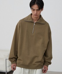 HALF ZIP HEAVY WEIGHT SWEAT