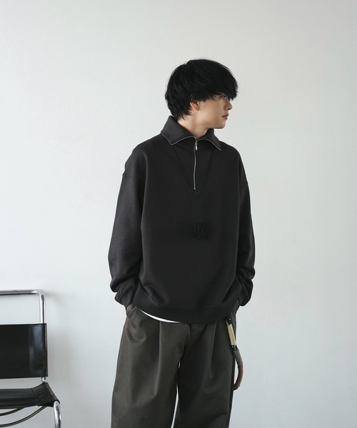 HALF ZIP HEAVY WEIGHT SWEAT（スウェット）｜WYM LIDNM（ウィム