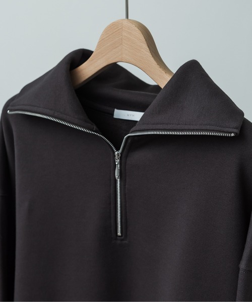 HALF ZIP HEAVY WEIGHT SWEAT（スウェット）｜WYM LIDNM（ウィム
