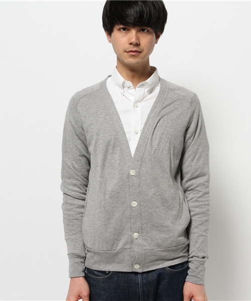 OUTLET（アウトレット）の「【BLOOM&BRANCH】bodcoAIR-KNITCARDI（カーディガン/ボレロ・メンズ・グレー・3）」の2枚目の写真
