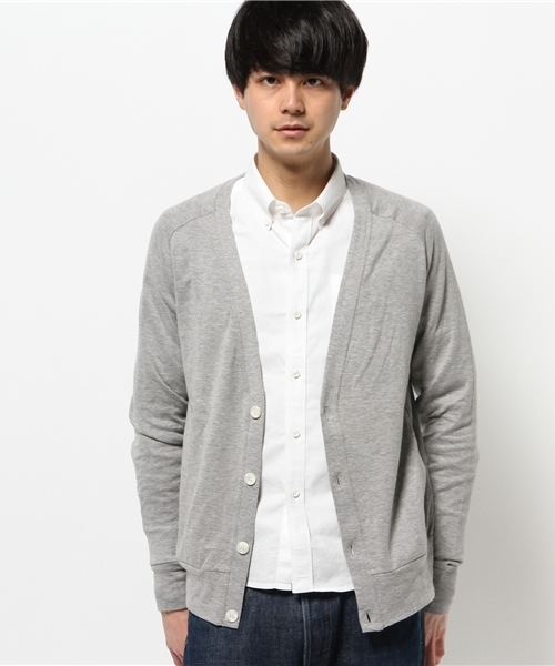 OUTLET（アウトレット）の「【BLOOM&BRANCH】bodcoAIR-KNITCARDI（カーディガン/ボレロ・メンズ・グレー・3）」の5枚目の写真