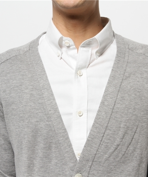 OUTLET（アウトレット）の「【BLOOM&BRANCH】bodcoAIR-KNITCARDI（カーディガン/ボレロ・メンズ・グレー・3）」の6枚目の写真