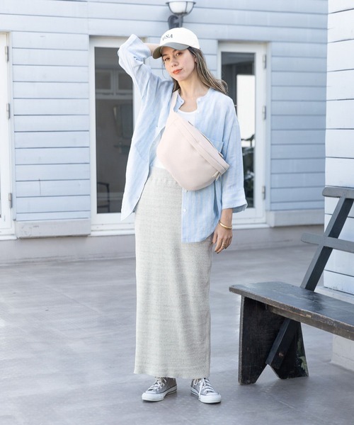 BAYFLOW（ベイフロー）の「ビッグボディーバッグ（ボディバッグ/ウエストポーチ・レディース・ブラック/アイボリー・FREE）」の15枚目の写真