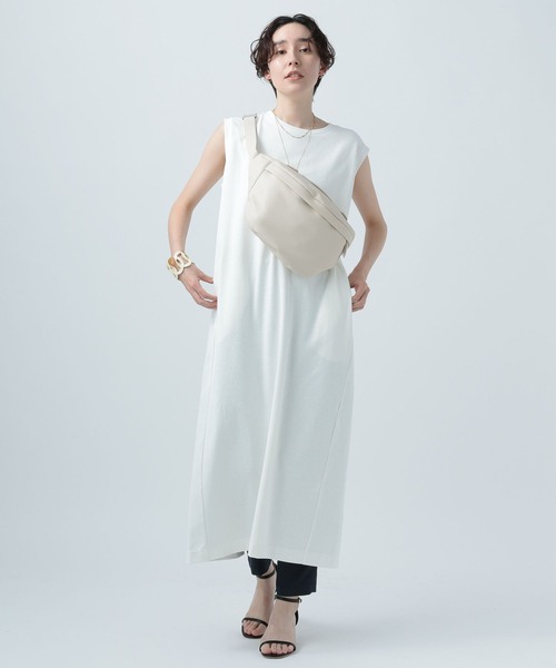 BAYFLOW（ベイフロー）の「ビッグボディーバッグ（ボディバッグ/ウエストポーチ・レディース・ブラック/アイボリー・FREE）」の21枚目の写真