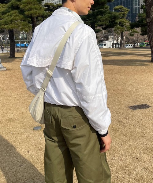 Couleur Meler（クルールメリー）の「Couleur Meler sakasa　triple tuck chino pants（その他パンツ・メンズ・オフホワイト/ベージュ/カーキ・MEDIUM/LARGE）」の6枚目の写真
