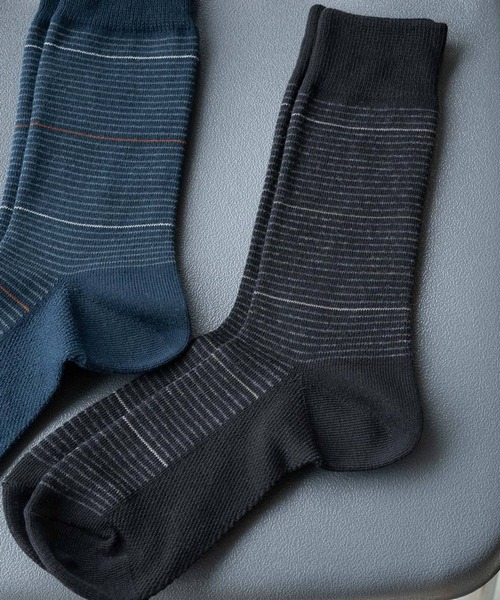 GLOBAL WORK(グローバルワーク)の「らくごこちフィットソックス/ロング/180616(ソックス/靴下・メンズ・ライトグレー/ホワイト系その他3/ホワイト/ダークブルー/ネイビー/ブルー系その他7/ブルー/グレー系その他6/ホワイト系その他2/グレー/ブルー系その他6/グレー系その他/ブラック/その他/ブラウン/グレー系その他5/グレー系その他4/ブラック系/グレー系その他7/ブラック系2/ブラック系1/チャコールグレー/ブルー系その他4/グレー系その他3/ダークグレー/ベージュ系その他5/グレー系4/ネイビー系6・FREE)」の13枚目の写真