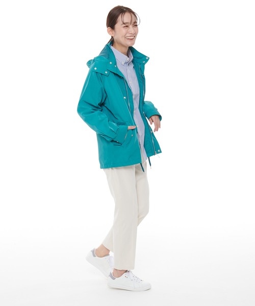 撥水・花粉ガードブライトツイルシェアマウンテンパーカー