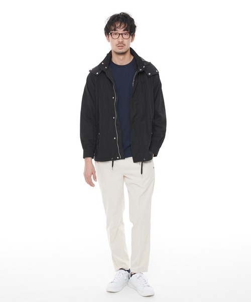 Arnold Palmer（アーノルドパーマー）の「撥水・花粉ガード ブライトツイル シェア マウンテンパーカー（マウンテンパーカー・レディース・グリーン/ブラック/ベージュ・M/L/S/LL/XS）」の16枚目の写真