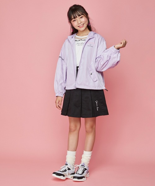 JENNI love(ジェニィラブ)の「チュール切替えフリルロンT(Tシャツ/カットソー・キッズ・オフホワイト/ピンク/ラベンダー・130cm/140cm/150cm/160cm)」の10枚目の写真