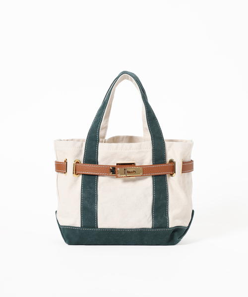 sita parantica（シータパランティカ）の「【sita parantica/シータパランティカ】トート-CVL-XS（トートバッグ・レディース・グリーン・FREE）」の11枚目の写真