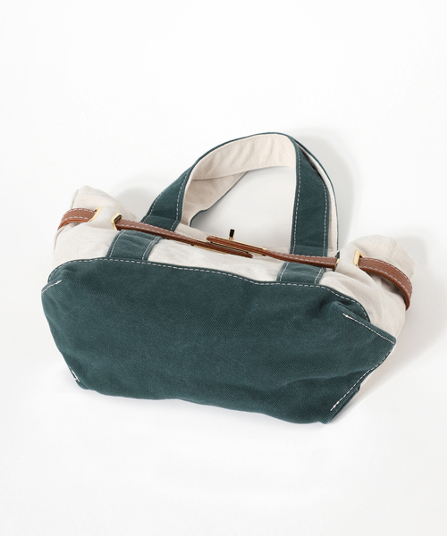 sita parantica（シータパランティカ）の「【sita parantica/シータパランティカ】トート-CVL-XS（トートバッグ・レディース・グリーン・FREE）」の5枚目の写真