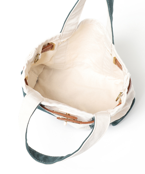 sita parantica（シータパランティカ）の「【sita parantica/シータパランティカ】トート-CVL-XS（トートバッグ・レディース・グリーン・FREE）」の4枚目の写真