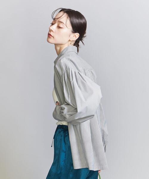 【新品タグ付き】BEAUTY &YOUTH ボリュームスリーブ デニムシャツ BEAUTY&YOUTH UNITED ARROWS(ビューティーアンドユース