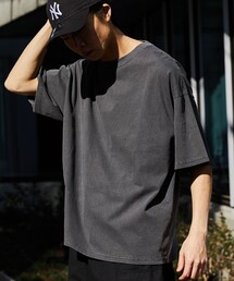 FREAK'S STORE | 【限定展開】ビッグシルエット ピグメント加工 クルーネックTシャツ(Tシャツ/カットソー)