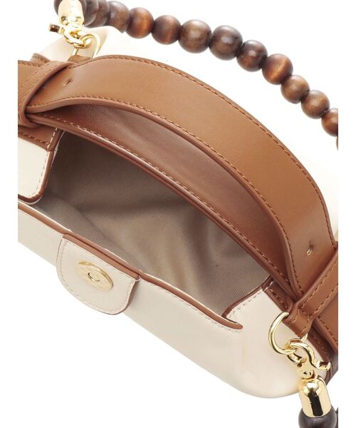 RESEXXY（リゼクシー）の「ボストンコンパクトバッグ（ハンドバッグ・レディース・ベージュ/ブラウン・FREE）」の12枚目の写真