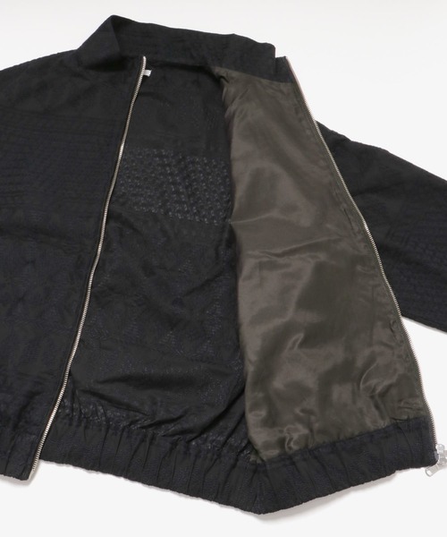 SEEALL(シーオール)の「SEEALL MINIMAL FLIGHT JACKET(ブルゾン・メンズ・ブラック・4/3)」の9枚目の写真