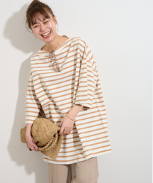 JOURNAL STANDARD relume（ジャーナルスタンダード　レリューム）の「ボーダービッグTEE（Tシャツ/カットソー）」