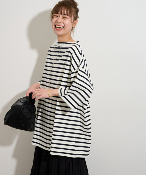 エルエルビーン　ジャーナルスタンダードレリューム　ボーダーTシャツ ジャーナルスタンダードレリューム 【L】 ボーダーTシャツ