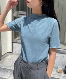プチハイネックトップス