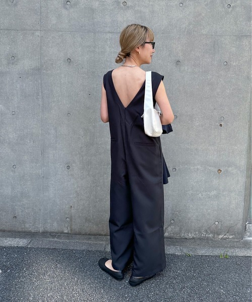 feepur（フェピュール）の「Uネックサロペット（サロペット