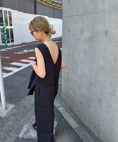 feepur（フェピュール）の「Uネックサロペット（サロペット