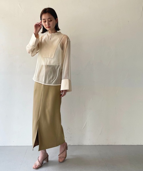 CLEIO(クレイオ)の「【CLEIO】フロントスリットスカート(スカート・レディース・アイボリー/ベージュ・FREE)」の22枚目の写真