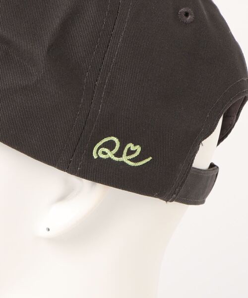 Q（キュー）の「Q キャップ（キャップ・レディース・アイボリー/チャコールグレー/ベージュ/カーキ・ONE SIZE）」の5枚目の写真