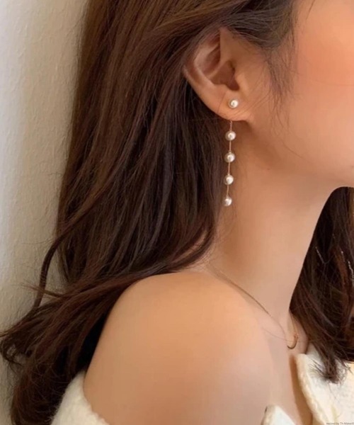 tone（トーン）の「Liaa/デザインパールピアス（ピアス（両耳用）・レディース・その他1/その他2/その他3/その他5/その他7/その他4/その他6/その他8・FREE）」の6枚目の写真