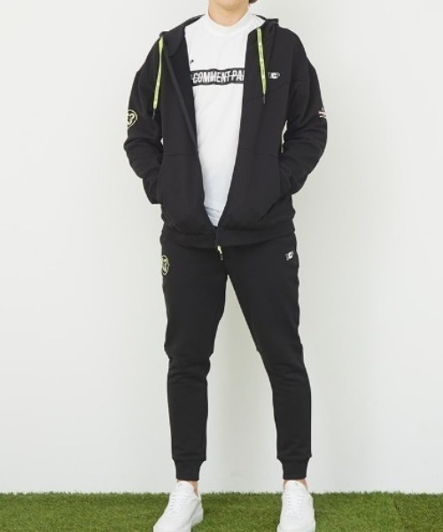 NO COMMENT PARIS(ノーコメントパリ)の「NO COMMENT PARIS/ノーコメントパリ/NC SPORTS HOODIE ZIP(パーカー・メンズ・ホワイト/ブラック/グレー・L/M/XL)」の4枚目の写真
