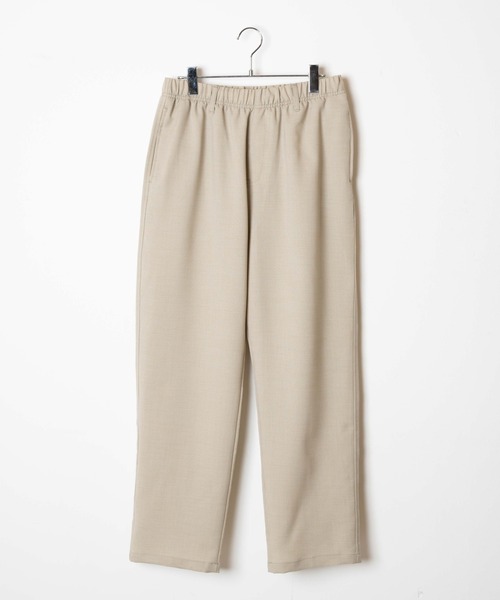 WEGO（ウィゴー）の「WEGO/【セットアップ対応】リネンライクリラックスパンツ（スラックス・メンズ・ベージュ/スミクロ・LARGE/MEDIUM）」の16枚目の写真