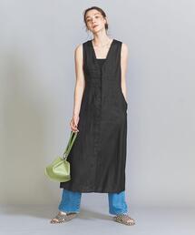 BEAUTY&YOUTH UNITED ARROWS | フレンチリネン フロントボタン ワンピース -ウォッシャブル-(ワンピース)