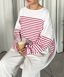 PairPair | ボーダーロンT(Tシャツ/カットソー)