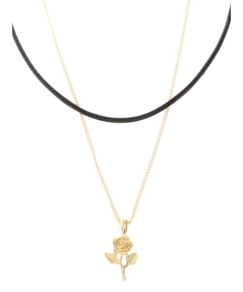 EMODA(エモダ)の「ダブルストラップチョーカー(チョーカー・レディース・シルバー/ゴールド・FREE)」の6枚目の写真