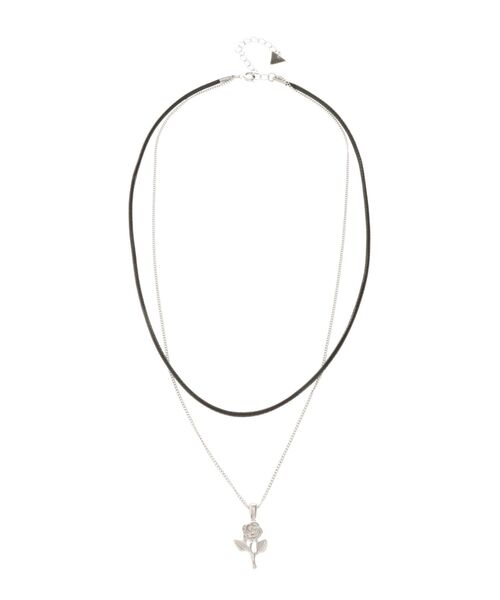 EMODA(エモダ)の「ダブルストラップチョーカー(チョーカー・レディース・シルバー/ゴールド・FREE)」の5枚目の写真